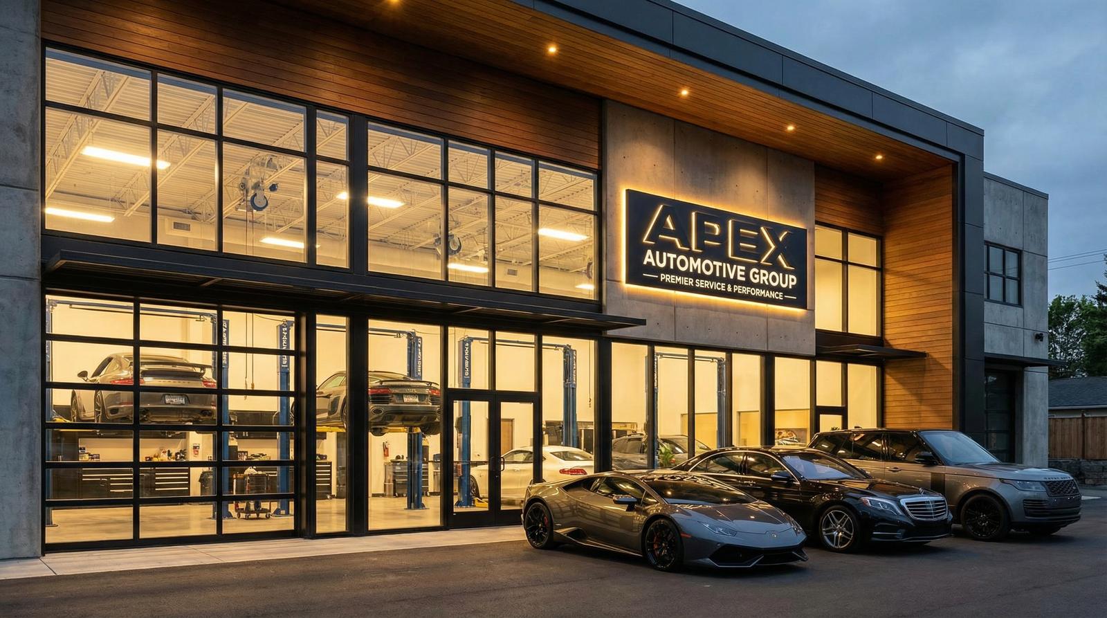 麻豆修车改装公司门店